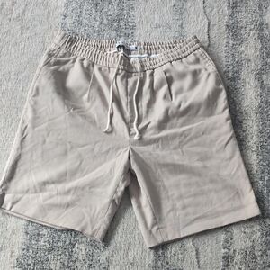 Zara Men's Beige Athletic Shorts